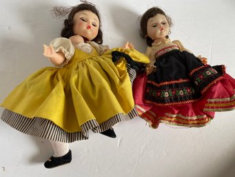 1960s Madame Alexander Bent Knee Walker Dolls
