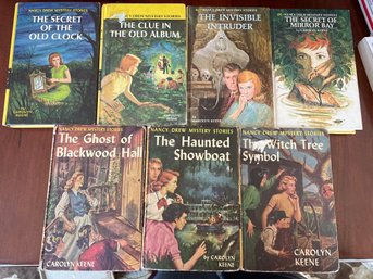 Collection Of  7 Nancy Drew Books