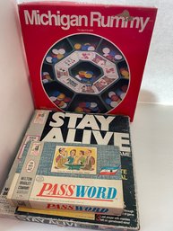 Assorted Vintage Game Lot