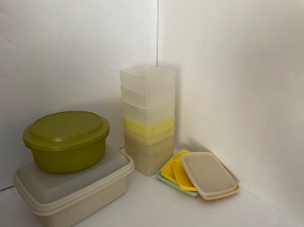 Assorted Tupperware Storage Containers