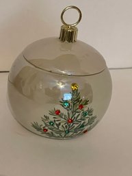 Christmas Ornament Vase