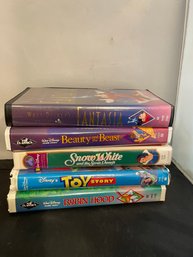 Disney Videos VHS Recordings