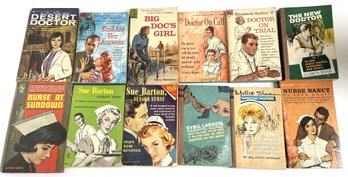 Vintage 1950s / 60s Medical Theme Romance Novels Books