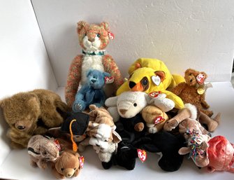 TY Plush Toys, Assorted Lines And Sizes