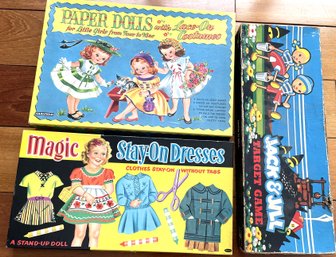 Vintage Paper Dolls, Game