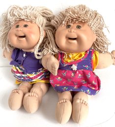 2 Cabbage Patch Snacktime Dolls