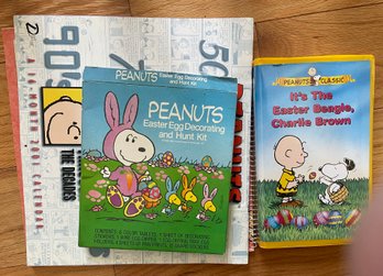 Peanuts Easter Items And Calendars