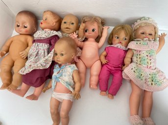 Vintage Rubber & Plastic Baby Dolls #3