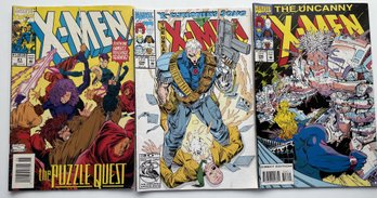Assorted Comic Books Lot - 1992/93 X-Men