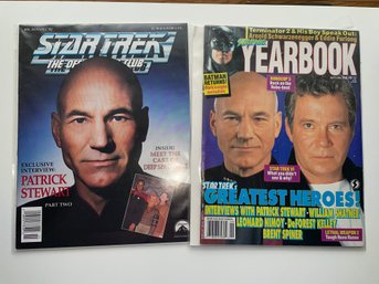 Star Trek Picard / Patrick Stewart / Star Log Magazines