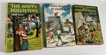 Three Vintage Happy Hollister Books - Jerry West.