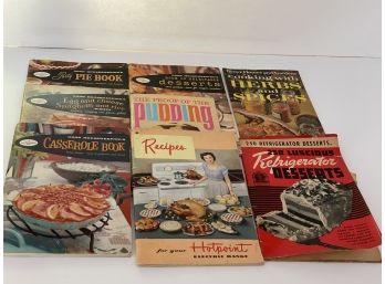 9 1950s-60s Cooking Pamphlets, Mini Magazines