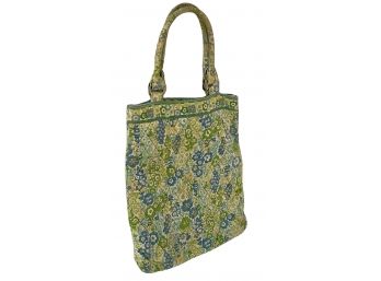 Vera Bradley Green Blue 'English Meadow'  Bag