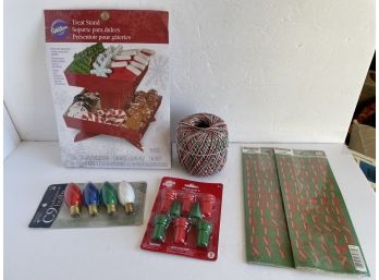Assorted Unused Christmas Holiday Items