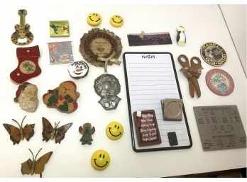 Lot Of Assorted Decorative Magnets