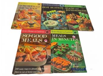 1963 Better Homes & Gardens Creative Cooking Library - 5 Books