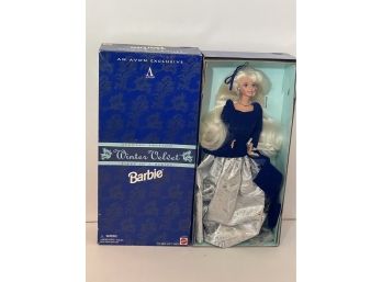 Avon Winter Velvet Barbie