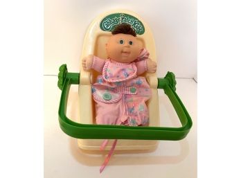 Vintage Cabbage Patch Kids Doll And Carrier