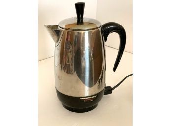 8 Cup Farberware Superfast Percolator Coffee Pot 138