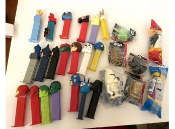 Pez And Star Wars Candy Dispenser Lot