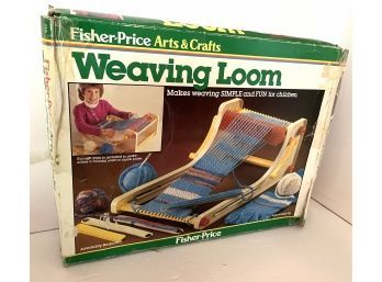 Vintage Fisher Price Weaving Loom