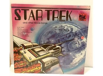 Vintage Kid Stuff Star Trek & Other Movie Songs Vinyl Record - Sealed