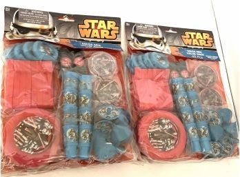 2 Packages Star Wars Party Goods