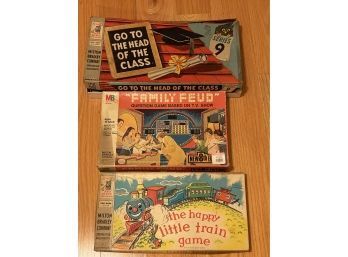 3 Vintage Children's Games