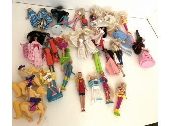 Assorted McDonalds Barbie Toys