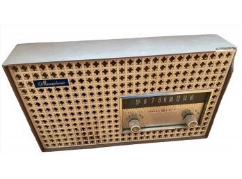 Vintage Musaphonic Plastic Radio For Display Or Repair