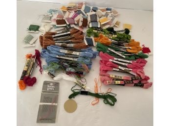 Large Lot Of Cotton Embroidery Floss