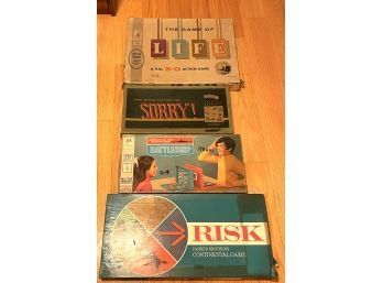 4 Vintage Board Games