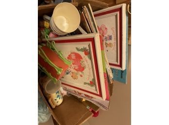 Lot Of Assorted Strawberry Shortcake Items (TLC Condition)