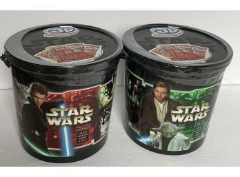 Star Wars  Pair Of Snack Buckets