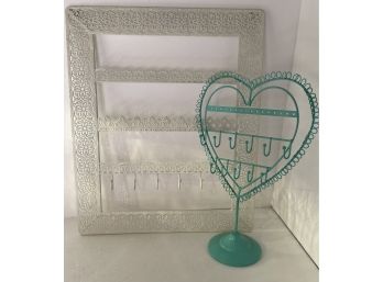 Two Decorative Jewelry Holders