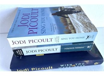 3 Jodi Picoult Books - Wish You Were Here, Sing You Home And Nineteen Minutes