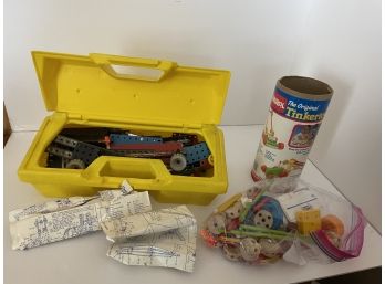 Building Toys - Tinker Toys & Erector Set