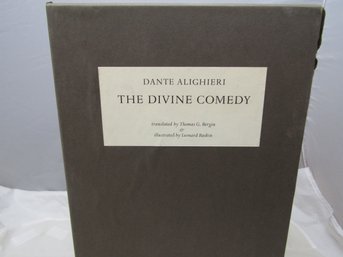3 Volumes Dantes Divine Comedy Copyright 1969 First Printing