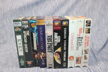 10 ADULT VHS MOVIE TAPES