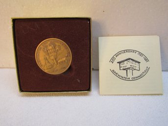 250TH ANNIVERSARY HARWINTON CT COIN