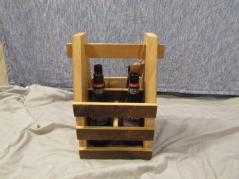 HANDCRAFTED 4 PACK BEER CADDY