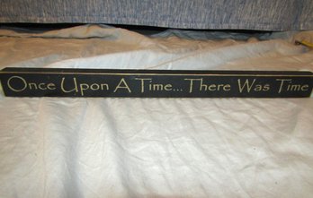 'ONCE UP A TIME' SHELF SITTER