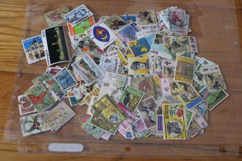 LARGE LOT OF EARLY CANCELLED MALAYSIA STAMPS