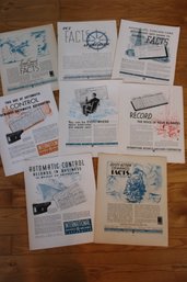 Assortment Of 8 Early 1930's  Fortune Magazine IBM Ads