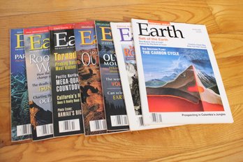 7 Earth Magazines - Including Vol 1 Jan 1992