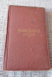 Snowbound By John Greenleaf Whittier 1866 1st Edition 2nd Printing