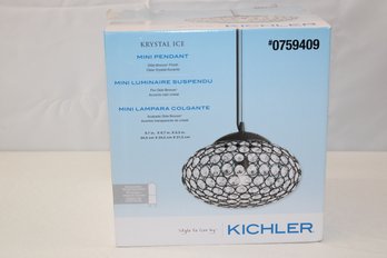 KITCHLER MINI PENDANT KRYSTAL ICE HANGING LAMP