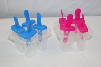 COOL GEAR POPSICLE MOLDS  2 SETS