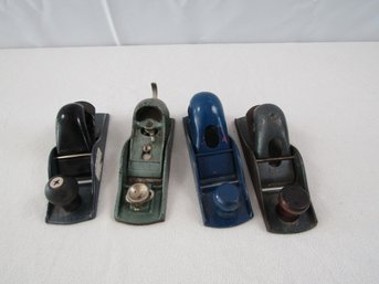 4 MADE IN THE USA BLOCK WOOD WORKING PLANES