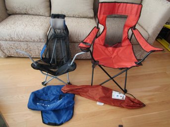 2 CAMPING SPORTS OUTDOOR CHAIRS - KELSYUS O
